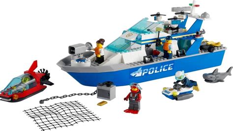 LEGO Instructions City Police 60277 Police Patrol Boat YouTube