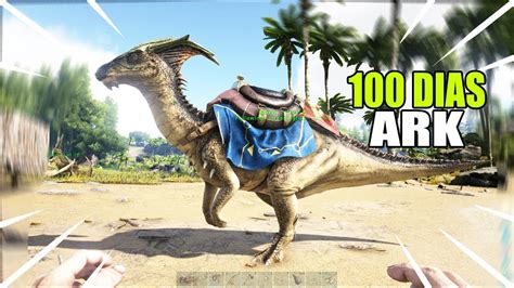 SOBREVIVIENDO 100 DIAS En ARK Survival Evolved LA CASA Y TAMEOS 2