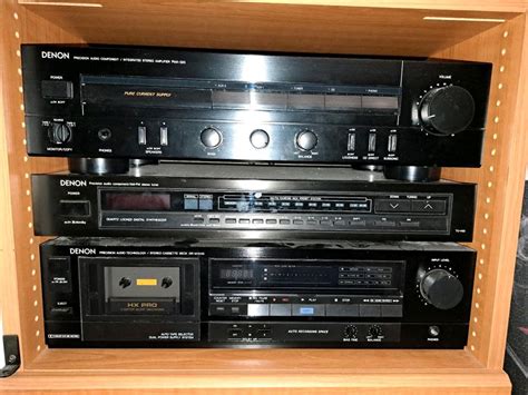 Denon Hifi Anlage Bausteine Verstärker Tape Deck In Saarland Saarlouis Stereoanlage