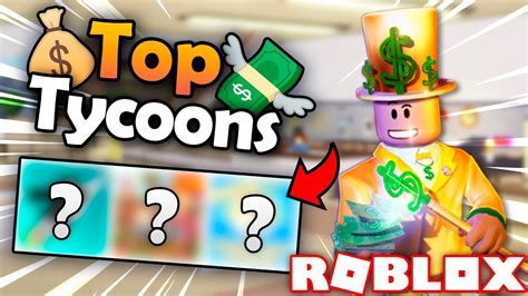 Top Juegos De Tycoon En Roblox 😎💰 Que No ConocÍas Top 5 Roblox