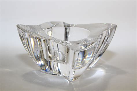 Villeroy And Boch Crystal Votive Candle Holders Set Of 4 For Sale At