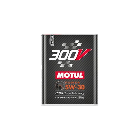 2 Liter Motul SAE 5w30 300V Power Racing Engine Oil Arlows Racing