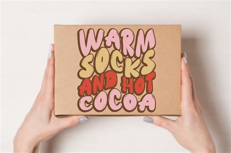 Warm Socks And Hot Cocoa Svg Graphic By Nirmal108roy Creative Fabrica