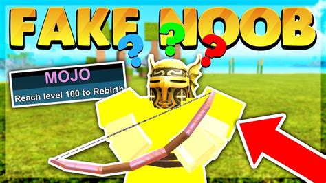 Tricking Noob Disguise Trolling Players Roblox Booga Booga Youtube