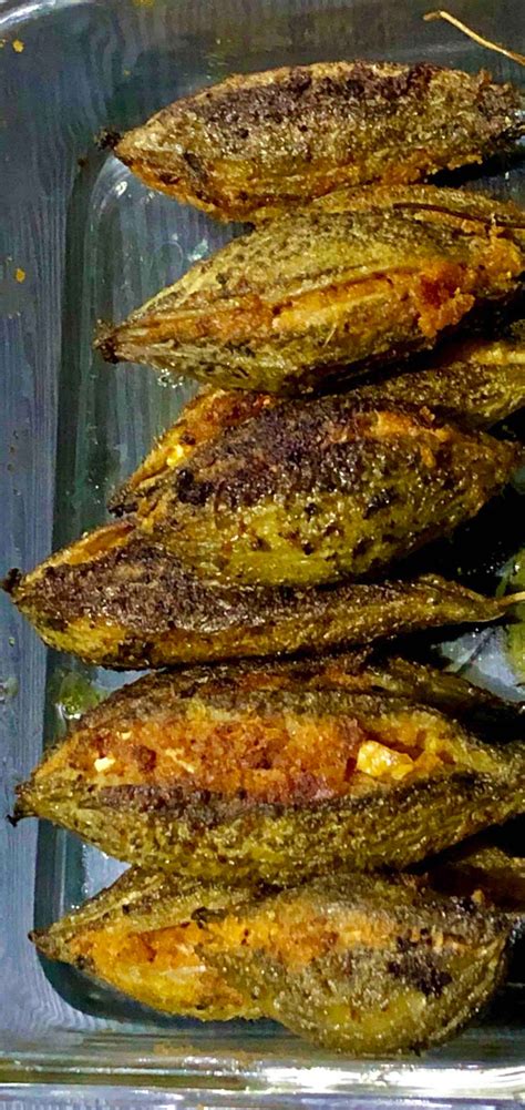 How To Make Grilled And Then Stir Fried Stuffed Karela Bitter Gourd