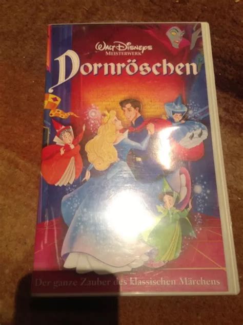 WALT DISNEY VHS Kassette Dornröschen Sammler Märchen Meisterwerk