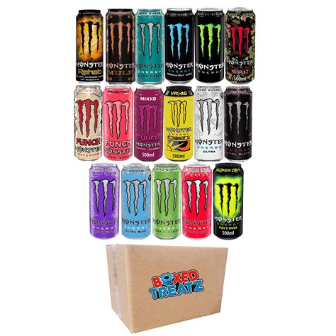 Buy Monster Energy Drink 6 Assorted Flavours 500ml Monster Energy Drink