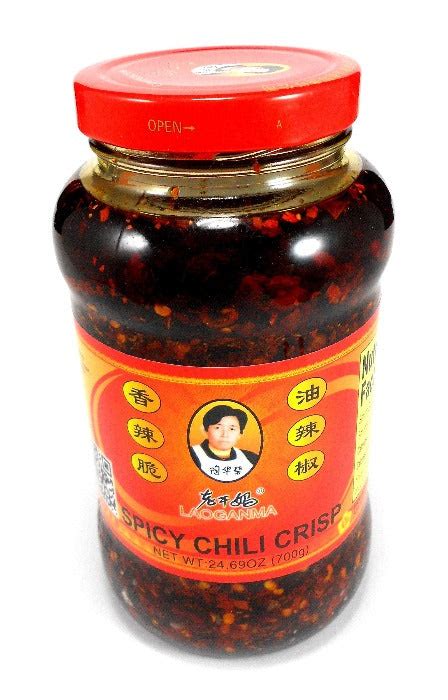 Lao Gan Ma Spicy Chili Crisp Hot Chili Sauce Family/Restaurant Size 24 ...