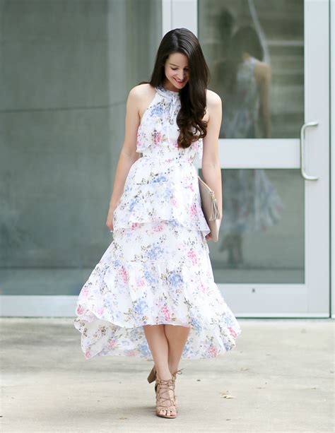 floral dress to wear to a wedding 3