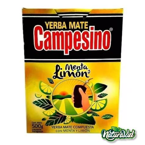 Yerba Mate Campesino Menta Lim N Naturavid