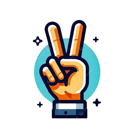 Peace Sign Hand Cartoon Peace Sign Peace Day Peace Png Transparent