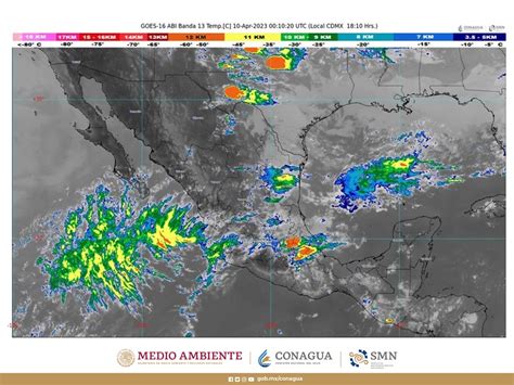 Conagua On Twitter Para Esta Noche Se Pronostican Lluvias Muy