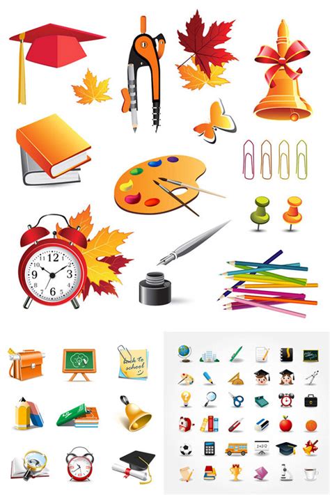 Learning Materials Icon Vector Icon