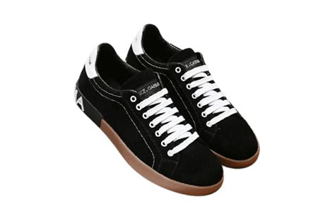 דולצ ה וגבאנה D G Shoes Black Cigar White MALLSHOES קניון