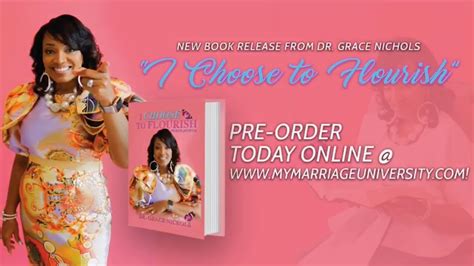 Dr Grace New Book Release Order I Choose To Flourish Youtube