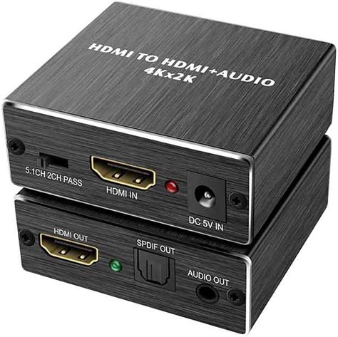 Divisor Extractor De Audio Hdmi K X K Divisor Hdmi A Hdmi Spdif K