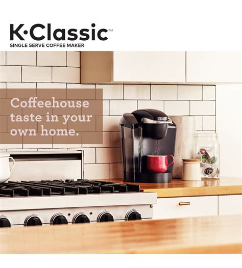 Keurig K-Classic Coffee Maker Single Serve K-Cup Pod Coffee ...