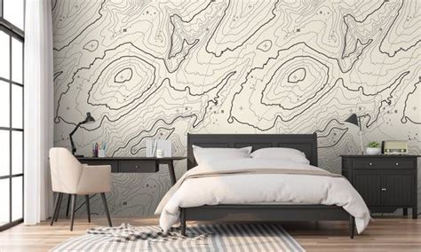 Vintage Map Wallpaper 211 Wallpaper, Classic Wallpaper, Removable ...