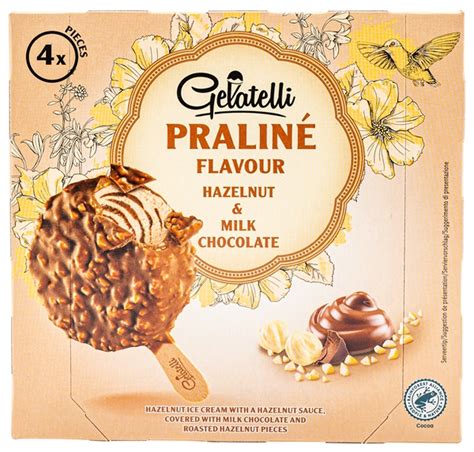 Test E Recensione Gelatelli Lidl Pralin Flavour Hazelnut Milk