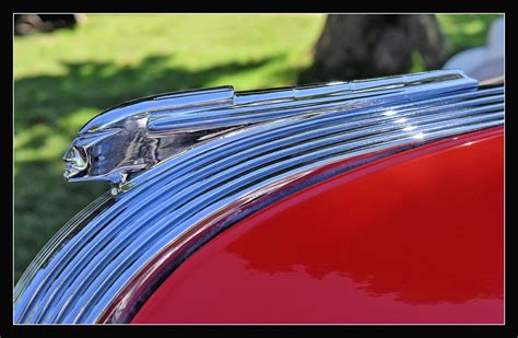 1938 Pontiac Indian Chief Hood Ornament Pontiac Indian Hood