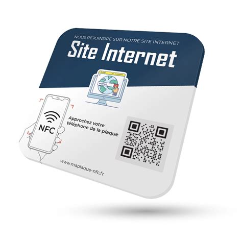 Plaque Site Internet Maplaque NFC