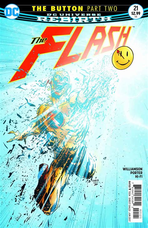 Dc Comics Rebirth The Button Part Spoilers Review The Flash