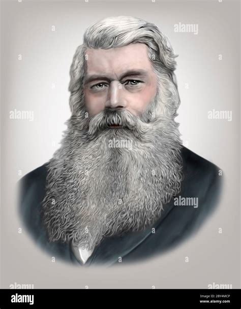 Joseph Wilson Swan 1828 1914 English Physicist Chemist Inventor Stock