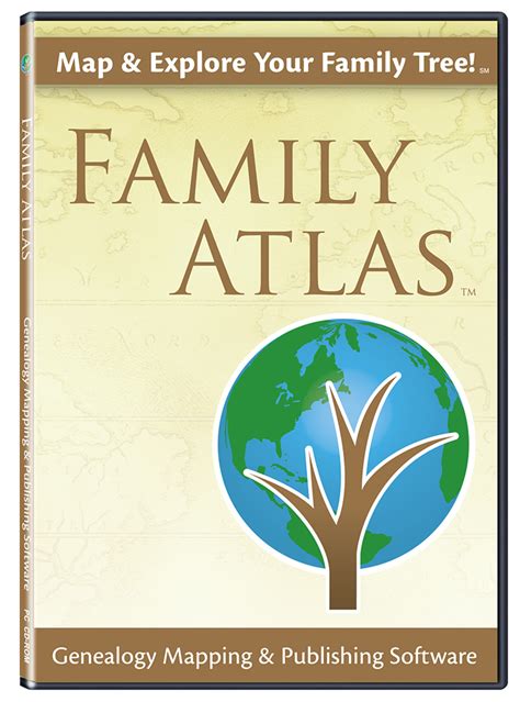 Family Atlas - Genealogy Mapping and Publishing Software