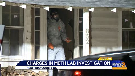 Four Charged After Meth Lab Discovered In Hertford County