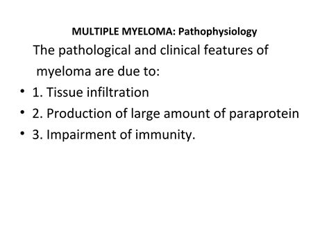 Multiple Myeloma Ppt