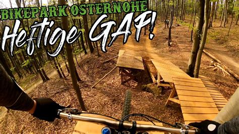 Massive Gap Im Bikepark Osternohe Paar Runden Mit Kunden Auf Der Dh