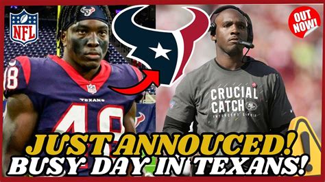 🚨 This Just Came Out Surprise All Houston Texans Defensive