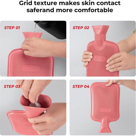 Hometop Premium Classic Rubber Hot Water Bottle Green Mint Green Hometop