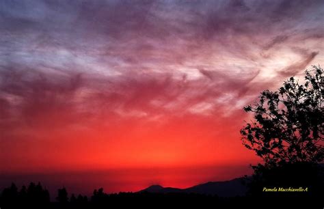 Rojo Atardecer Pamela Macchiavello Flickr