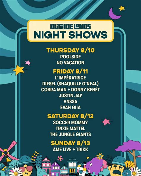 Outside Lands Announces Night Shows Lineups Grateful Web