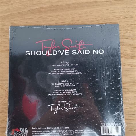 Taylor Swift rare 7" vinyls! 😊 Our song and... - Depop