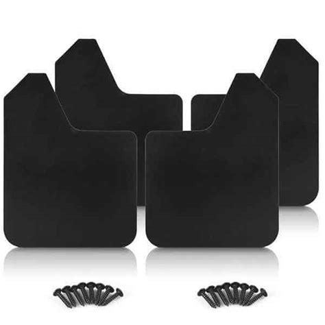 Rubber Mud Guard Flaps Universal 4PCS Set For Trucks - AutoMods