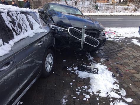 Fotos Unfall auf Salzburger Straße in Wasserburg am 26 Februar