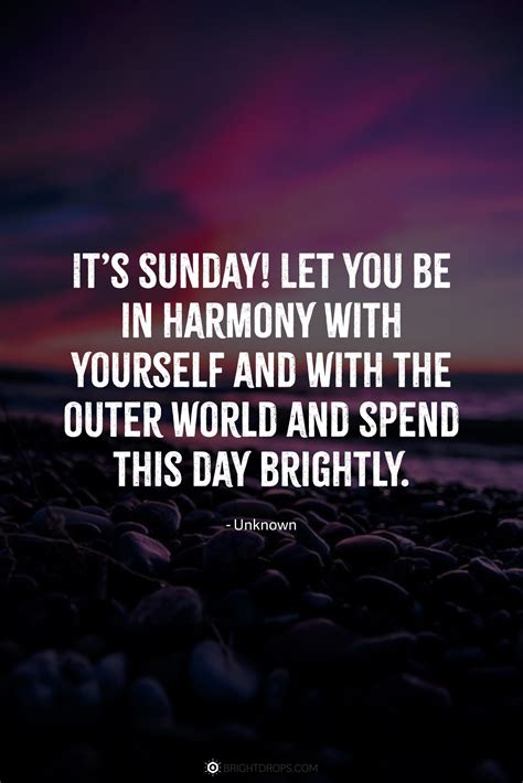 98 Sunday Quotes Messages And Blessings Bright Drops