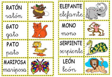 Recursos Tic A Un Clic Tarjetas De Vocabulario