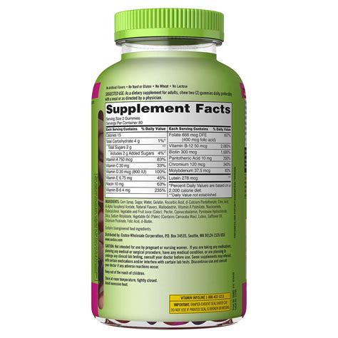 Kirkland Signature Adult Multivitamin 320 Gummies