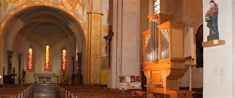 L inauguration du nouvel orgue à tuyaux Paroisse St Laurent d Ugine