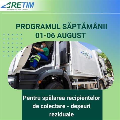 ZONA 0 și ZONA 1 Timișoara Programul săptămânii 01 AUGUST 06 AUGUST