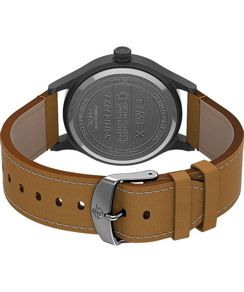 Expedition Scout Solar 40mm Leather Strap Watch AMZ - Timex US