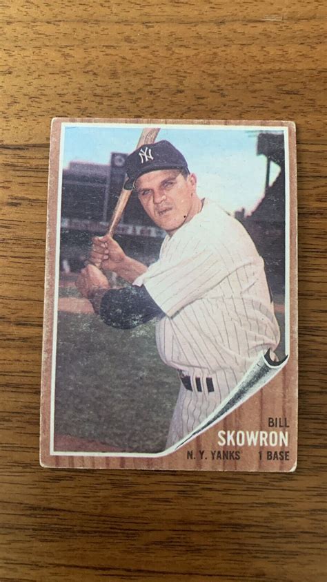 Topps Baseball Bill Skowron New York Yankees Card Ebay