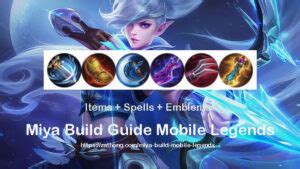 Best Miya build 2025: Items, Emblems & Strategy [Mobile Legends] - Zathong