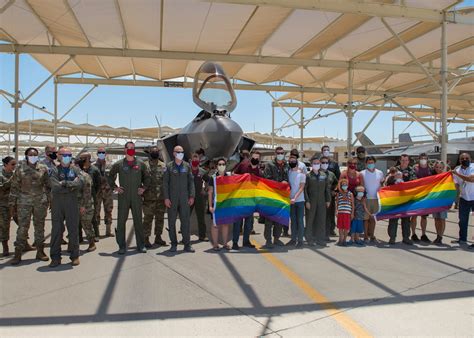 Pride Month Flyby Celebrates Lgbtq Community Luke Air Force Base