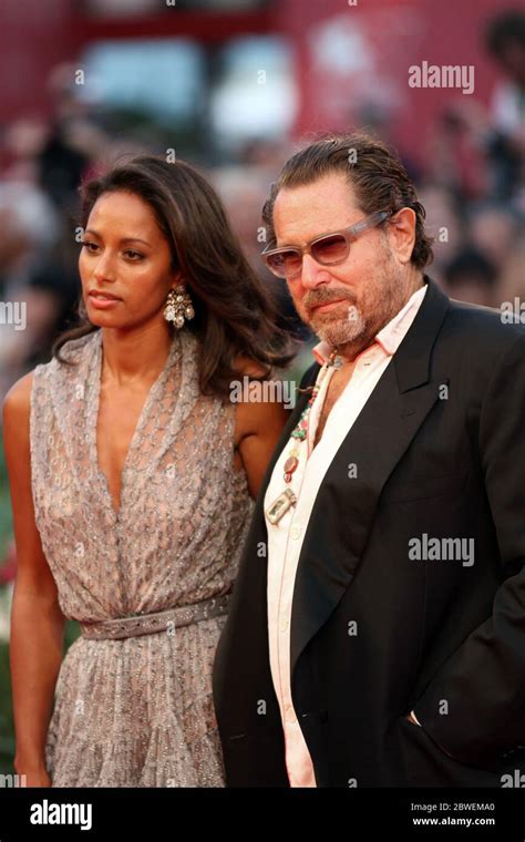 VENICE, ITALY - SEPTEMBER 02: Rula Jebreal and Julian Schnabel attends ...