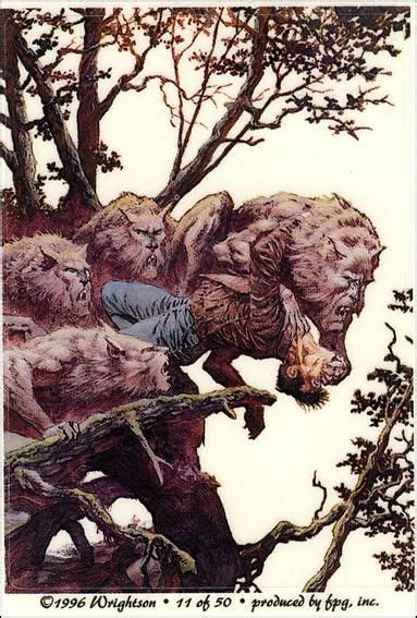 Bernie Wrightson Stickers A Jan Trading Card By Fpg Bernie