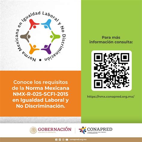 Conapred On Twitter La Norma Mexicana En Igualdad Laboral Y No